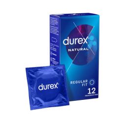 Durex Natural Plus Pack 12 Preservativos 2ª Unidad al 50%