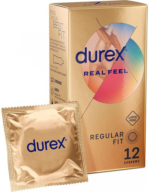 Durex Real Feel Preservativo Sin Latex 12 U
