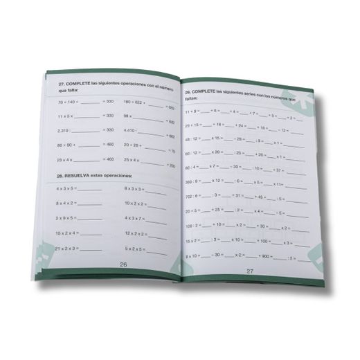 Edicards Mental Gymnastics Notebook Calculation