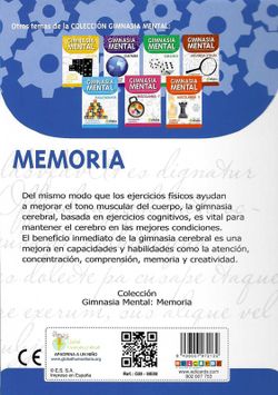 Cahier Mémoire Gymnastique Mentale Edicards