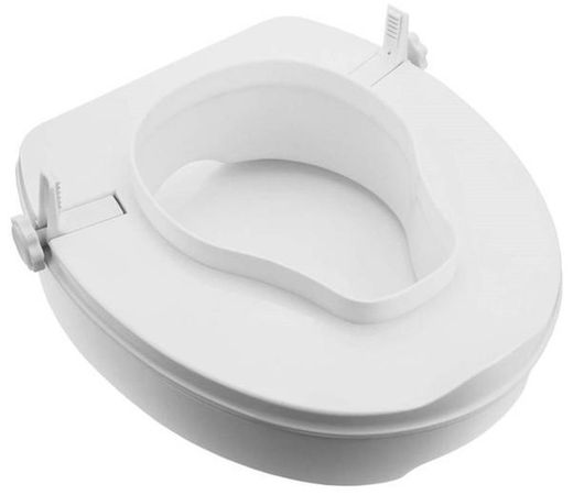 Elevador de WC 10 cm com tampa AD509BLUX