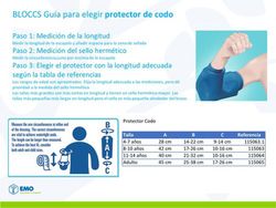 Protetor de cotovelo adulto EMO Bloccs (45 cm) 115065