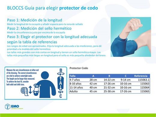 Protetor de cotovelo adulto EMO Bloccs (45 cm) 115065