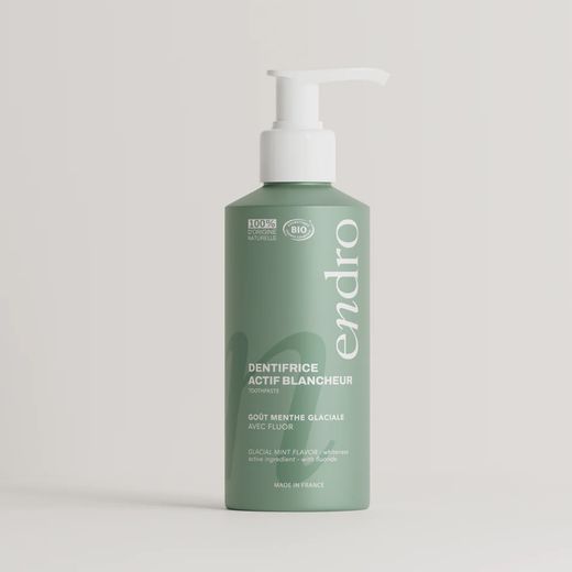 Endro Pasta Dental Blanqueadora Activa con Flúor Con Dosificador 175 g