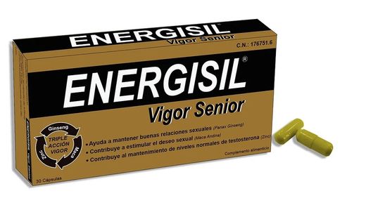 Energisil Rapid Vigor Senior 30 Cápsulas