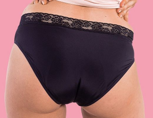 Enna Classic Menstrual Panty Abundant Flow 35 ml Black Color