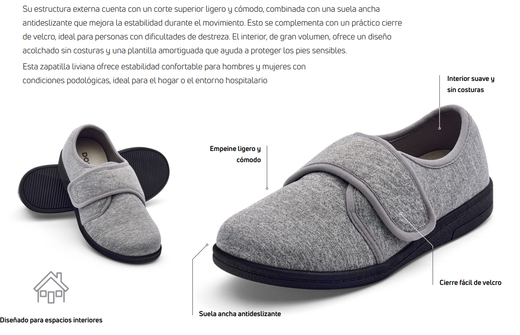 Enovis Gaby Zapatillas de Interior