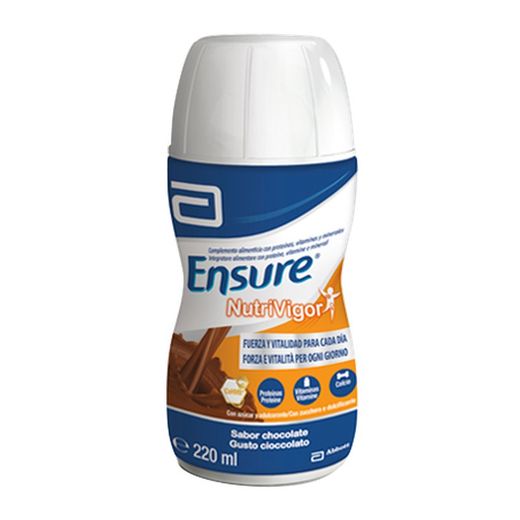 Ensure Nutrivigor Líquido Chocolate 4 Botellas 220 ml