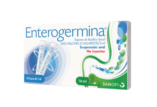Enterogermina 2 Millones 10 Viales de 5 ml