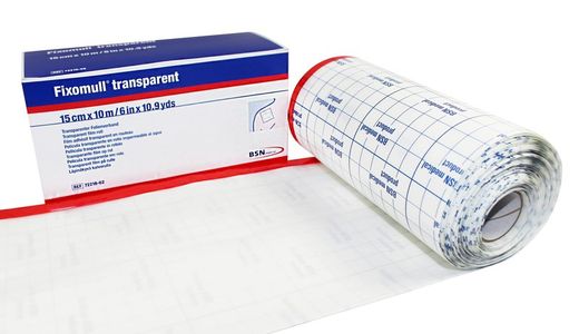 Fixomull Ruban Hypoallergique Transparent 15 cm x 10 m