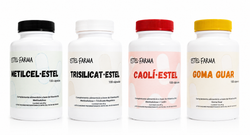 Estel Farma Metilcelulosa Con Caolín 450/50 mg 100 Cápsulas