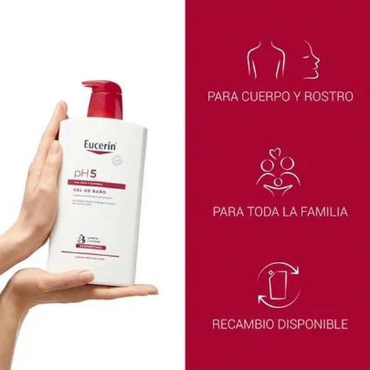 Eucerin pH5 Gel de Bain 1000 ml