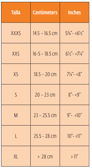 Attelle de Poignet Exos Courte 221 avec BOA®