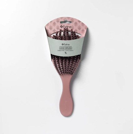 Farline Cepillo Desenredante Doble Púa Rosa