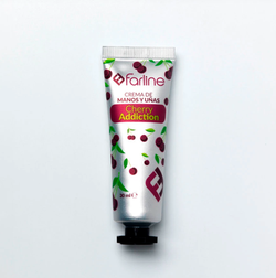 Farline Neceser Monedero Cherry Addiction Crema de Manos y Uñas 30 ml + Bálsamo Labial SPF15 4,5 g