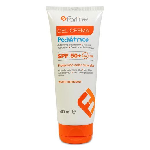 Farline Solar Crema - Gel Pediátrico SPF 50+ 200 ml