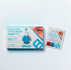 Farline Toalhetes Oftálmicos 10 Unidades