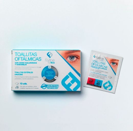 Farline Toalhetes Oftálmicos 10 Unidades