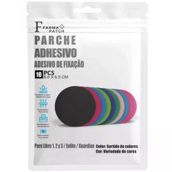 Farma Patch Parches Adhesivos para Sensor de Glucosa Varios Colores 10 Unidades