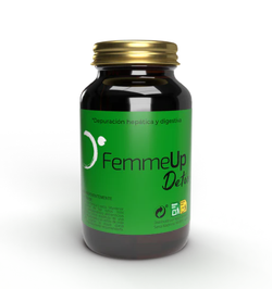 FemmeUp Detox para Desintoxicação do Fígado e do Sistema Digestivo - 60 Cápsulas