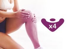 Fisioprim Parche Rodilla 4 Parches