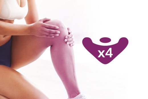 Fisioprim Parche Rodilla 4 Parches