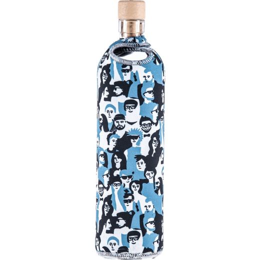 Flaska Botella Vidrio Reutilizable 0.75l Neopreno Compañeros