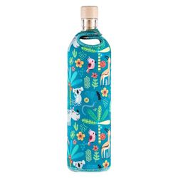Flaska Botella De Vidrio Reutilizable 0.3l Mundo Animal