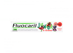 Fluocaril Dentífrico Junior sabor Frutos Rojos 75 ml