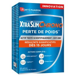 Forté Pharma XtraSlim Chrono Pérdida de peso 60 Cápsulas