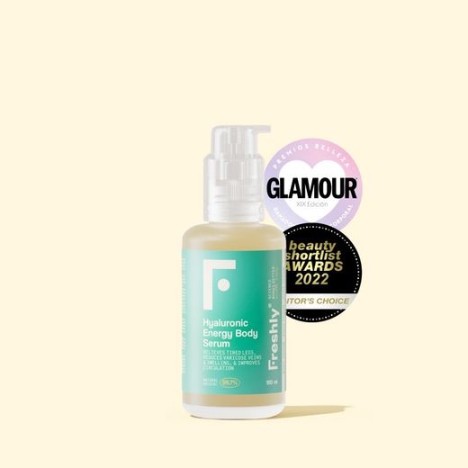 Gel Fraîchement Froid Jambes Fatiguées Sérum Corps Énergie Hyaluronique 100 ml