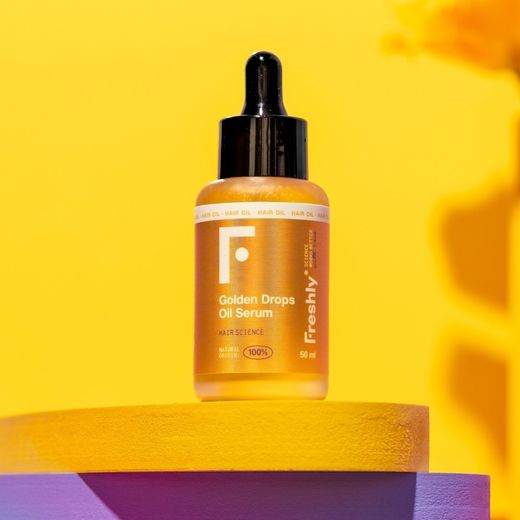 Sérum à l'huile Freshly Golden Drops 50 ml