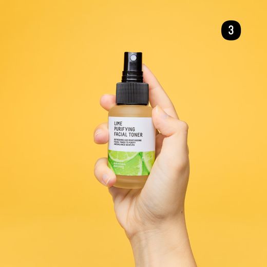 Trio de mini nettoyants format voyage Freshly Facial Cleansing Routine