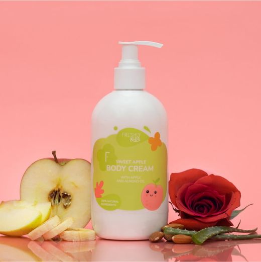 Crème pour le corps à la pomme fraîchement sucrée 200 ml