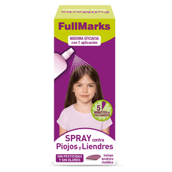 Fullmarks Spray Antipiojos y Antiliendres 150 ml