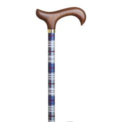 Garcia 1800 Bastón Muletilla Extensible de Aluminio Estampado Flor Negra | R. 405