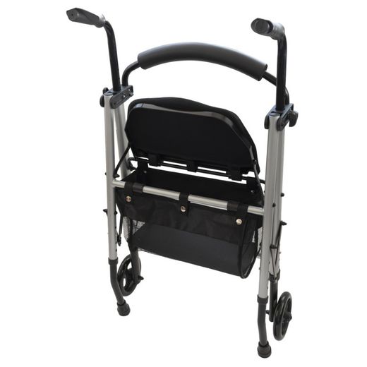 Garcia 1880 Walker with Adjustable Seat and Basket 2214N