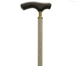 Garcia 1880 Extendable Aluminum Crutch Walking Stick with Diamond Pattern | R. 478
