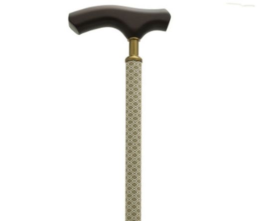 Garcia 1880 Extendable Aluminum Crutch Walking Stick with Diamond Pattern | R. 478