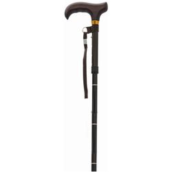 Garcia 1880 Mini Canne Béquille Pliante en Aluminium, Poignée et Tube Marron | R. 3319
