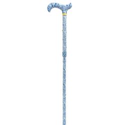García 1880 Bastón Plegable Azul Estampado | R. 338
