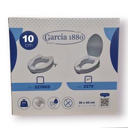 Garcia 1880 WC Riser With Lid | A. 2279