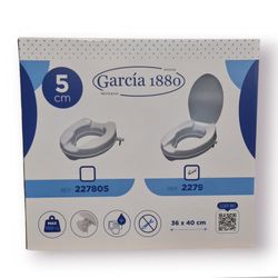 Garcia 1880 WC Riser With Lid | A. 2279