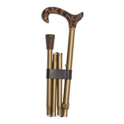 García 1880 Muletilla Plegable Bronce Puño Tigre | R. 351