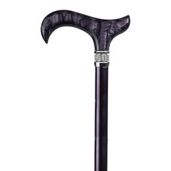 García 1880 Muletilla Plegable Cristales Puño Morado | R. 379