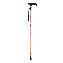 García 1880 Muletilla Plegable Mini Flores Puño Madera Negro | R. 332