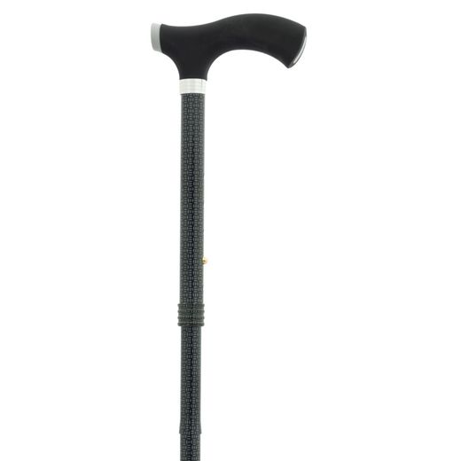 García 1880 Muletilla Plegable Puño Tacto Suave Negro Estampado Negro | R. 287