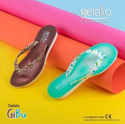 Gelato Giraffe Print Sandal