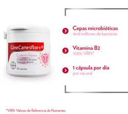 GineCanesflor Cuidado Intimo 30 Capsulas