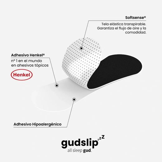 Gudslip Tiras Nasales Negras 30 Tiras